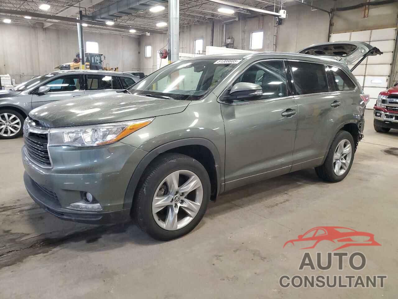TOYOTA HIGHLANDER 2016 - 5TDDKRFH7GS272386