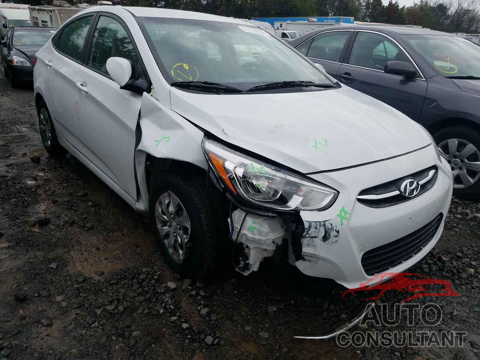 HYUNDAI ACCENT 2017 - KMHCT4AE3HU366640