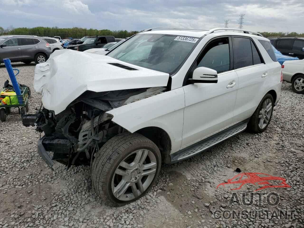 MERCEDES-BENZ M-CLASS 2014 - 4JGDA5JB4EA407764