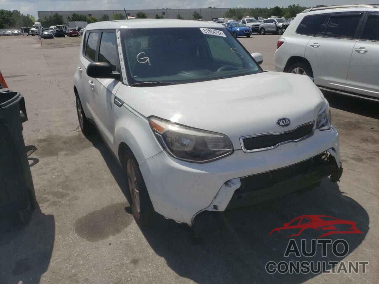 KIA SOUL 2016 - KNDJN2A20G7331695
