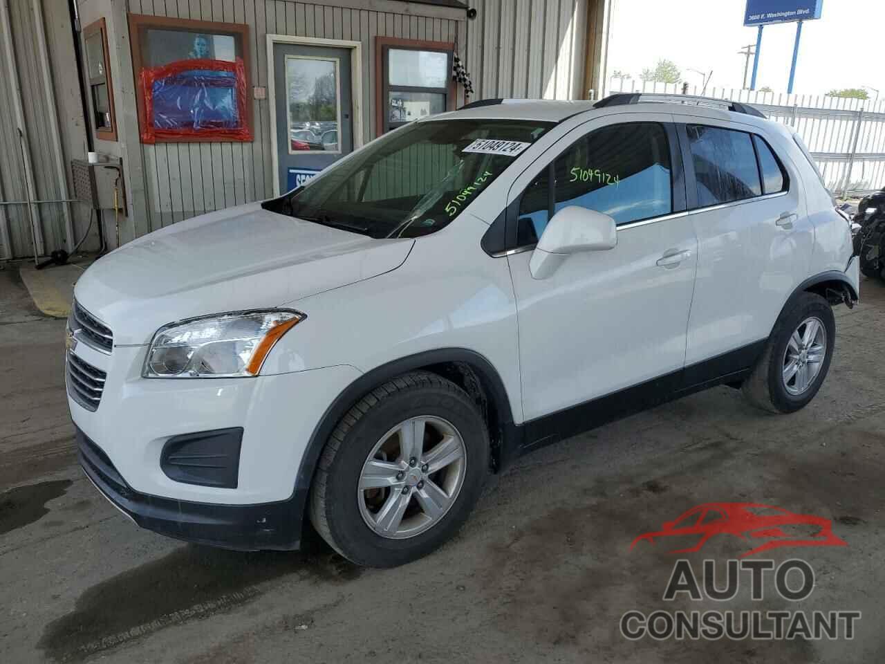 CHEVROLET TRAX 2016 - KL7CJLSB7GB762196