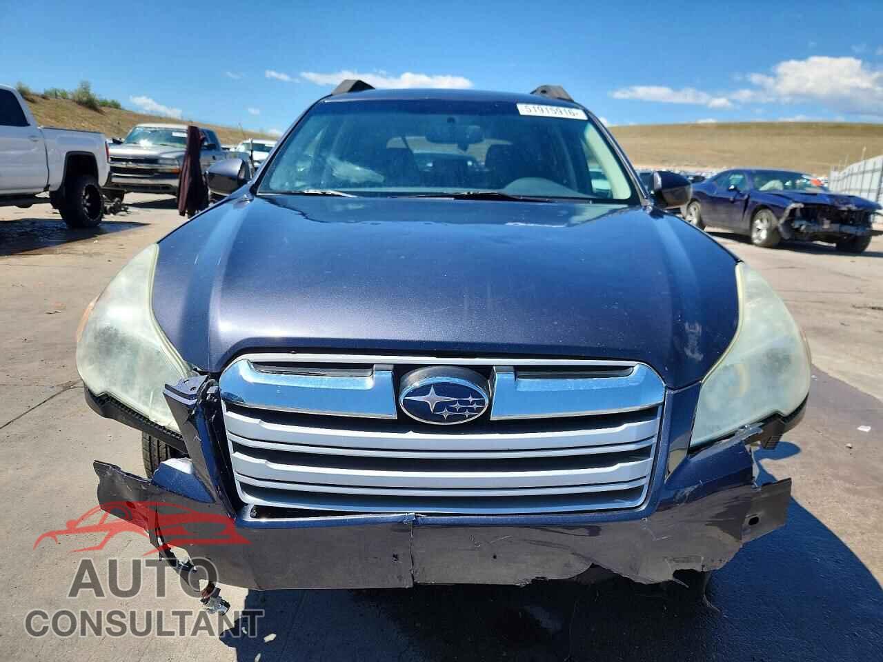 SUBARU OUTBACK 2013 - 4S4BRBCC5D3230732