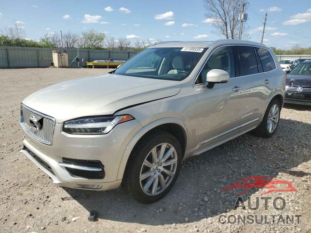 VOLVO XC90 2016 - YV4A22PL3G1014874