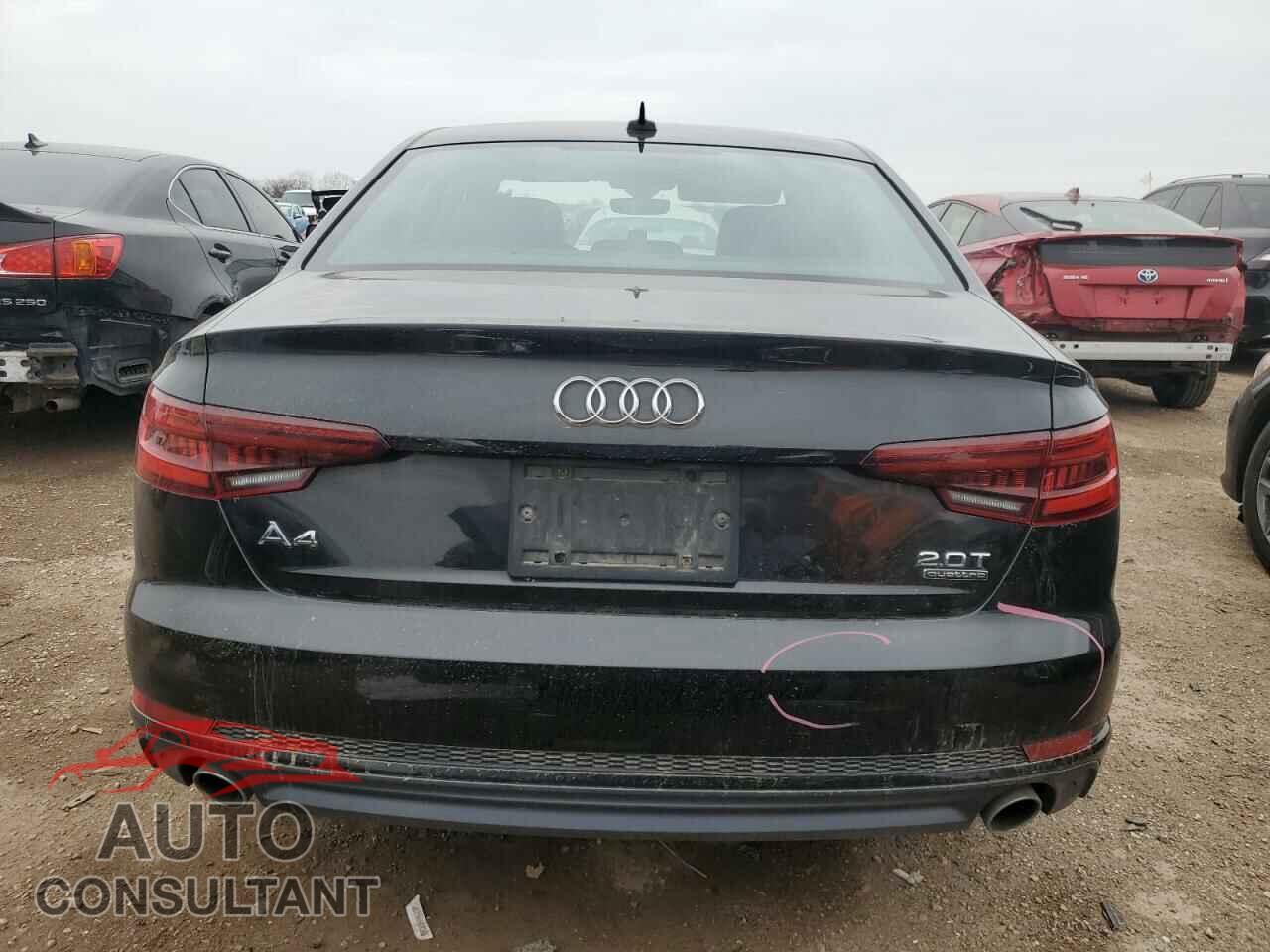 AUDI A4 2018 - WAUDNAF42JA043217