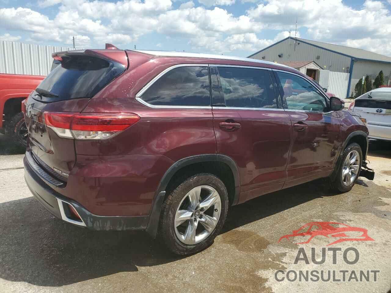 TOYOTA HIGHLANDER 2019 - 5TDDZRFH9KS727727