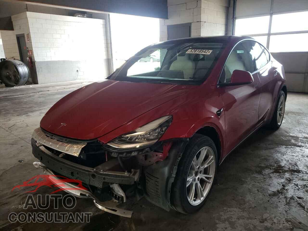 TESLA MODEL Y 2021 - 5YJYGAEE6MF276523