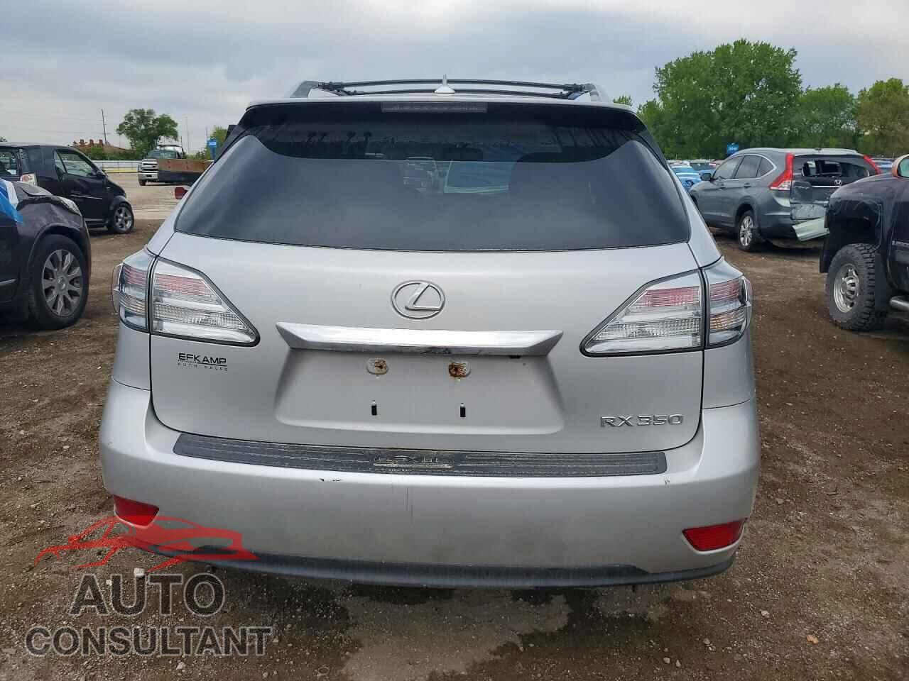 LEXUS RX350 2011 - 2T2BK1BA9BC089943