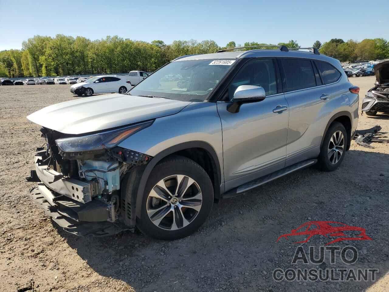 TOYOTA HIGHLANDER 2022 - 5TDGZRAH3NS115418