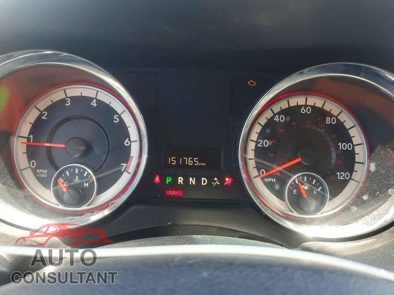 DODGE CARAVAN 2012 - 2C4RDGBG0CR405140