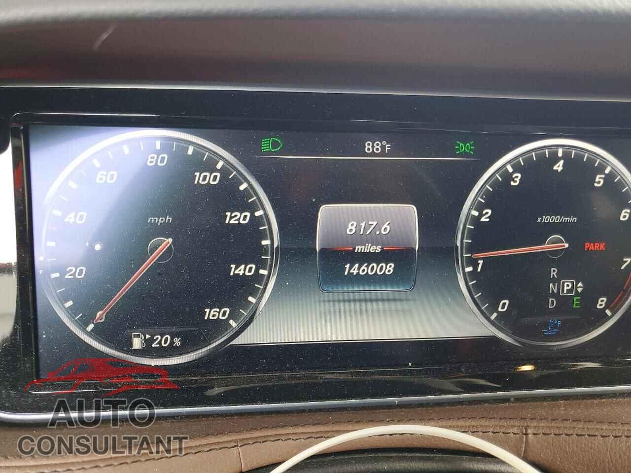 MERCEDES-BENZ S-CLASS 2015 - WDDUG8CB4FA190760