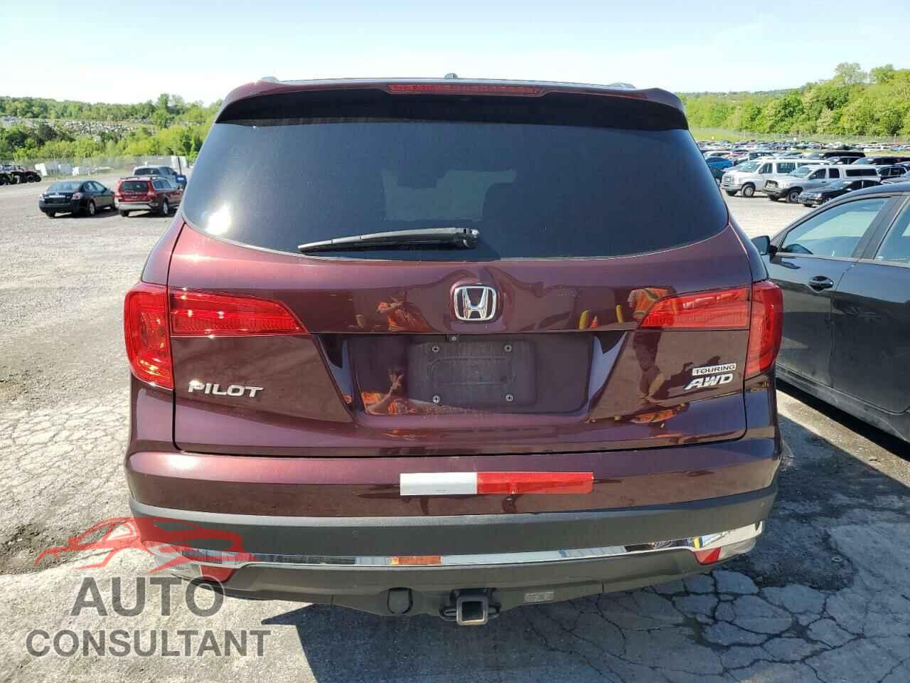 HONDA PILOT 2016 - 5FNYF6H93GB072362