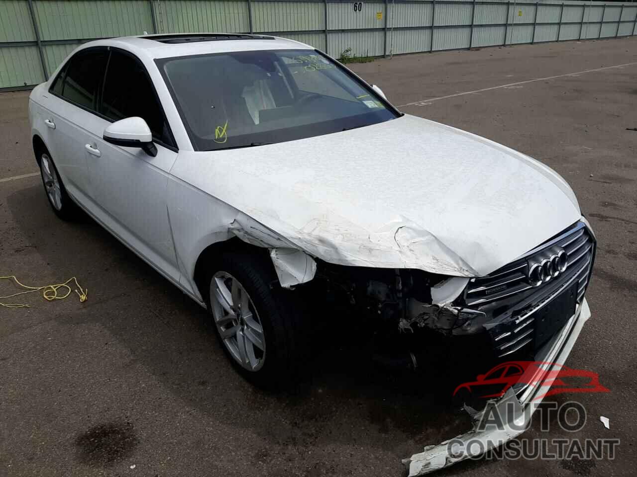 AUDI A4 2017 - WAUANAF41HN028150