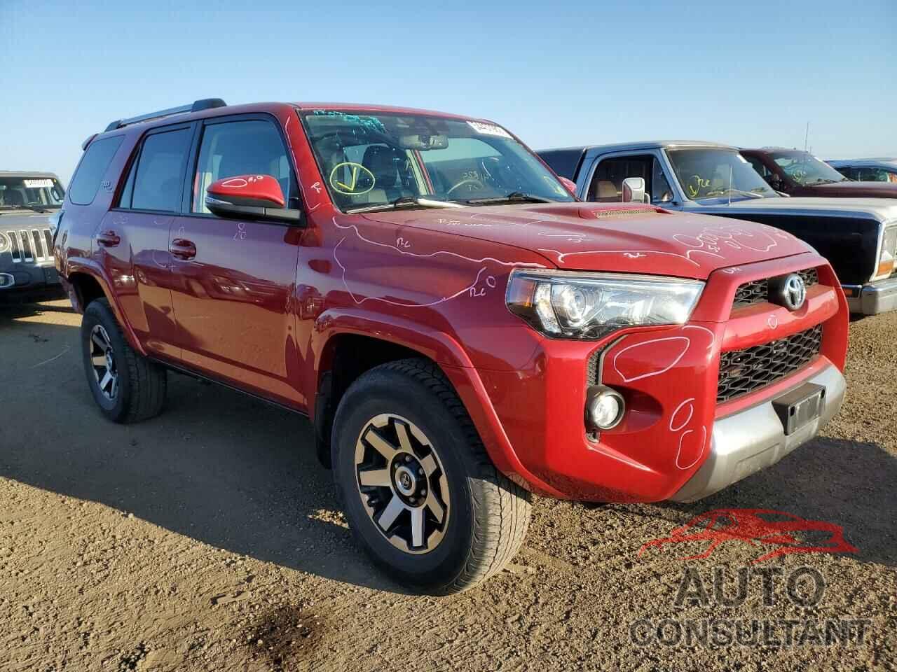 TOYOTA 4RUNNER 2017 - JTEBU5JR2H5425883