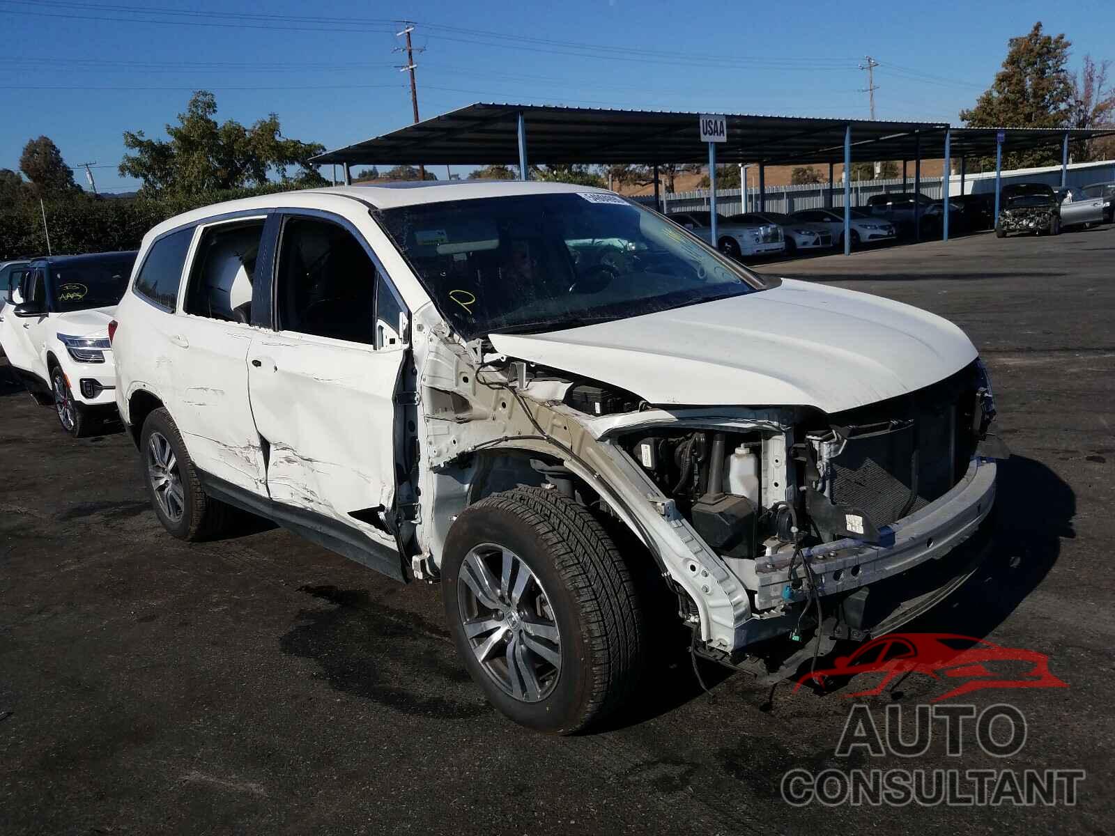 HONDA PILOT 2017 - 5FNYF6H57HB072315