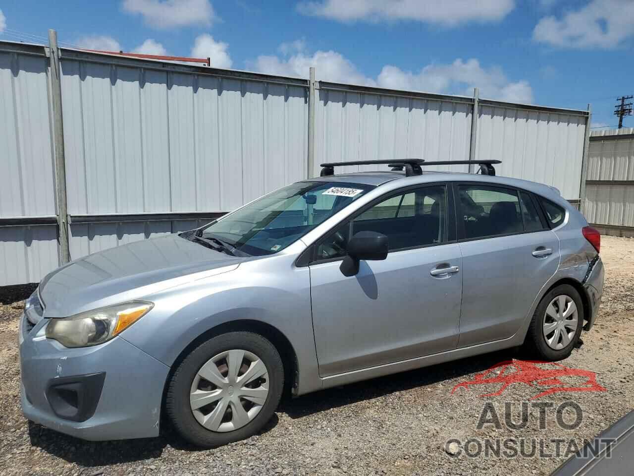 SUBARU IMPREZA 2012 - JF1GPAA65CH237923