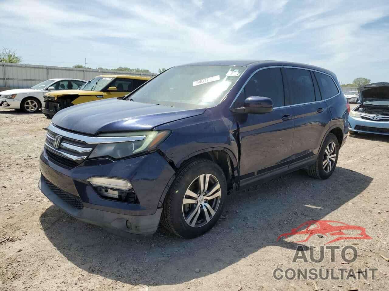 HONDA PILOT 2017 - 5FNYF5H49HB005474