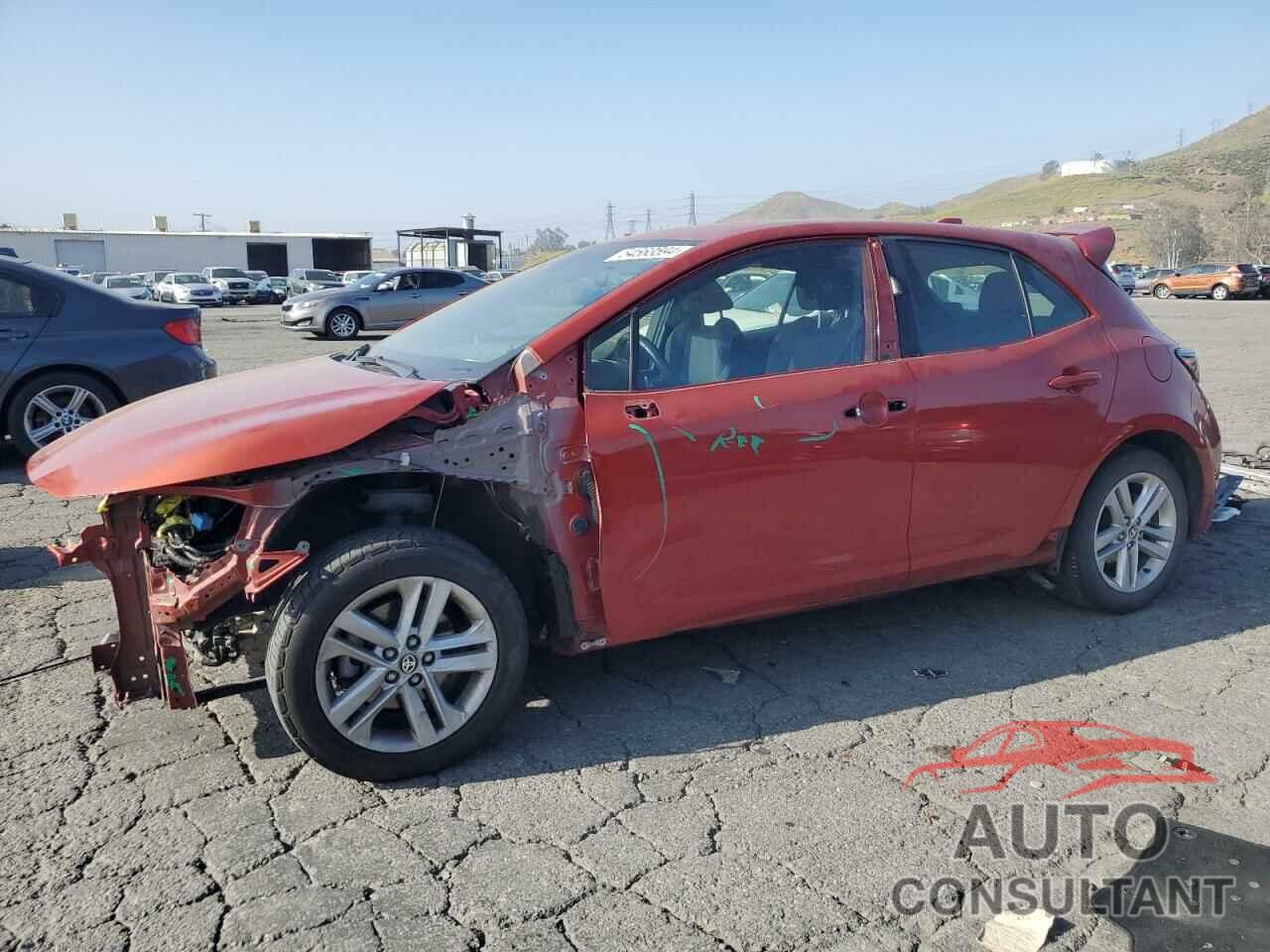TOYOTA COROLLA 2019 - JTNK4RBE0K3038982