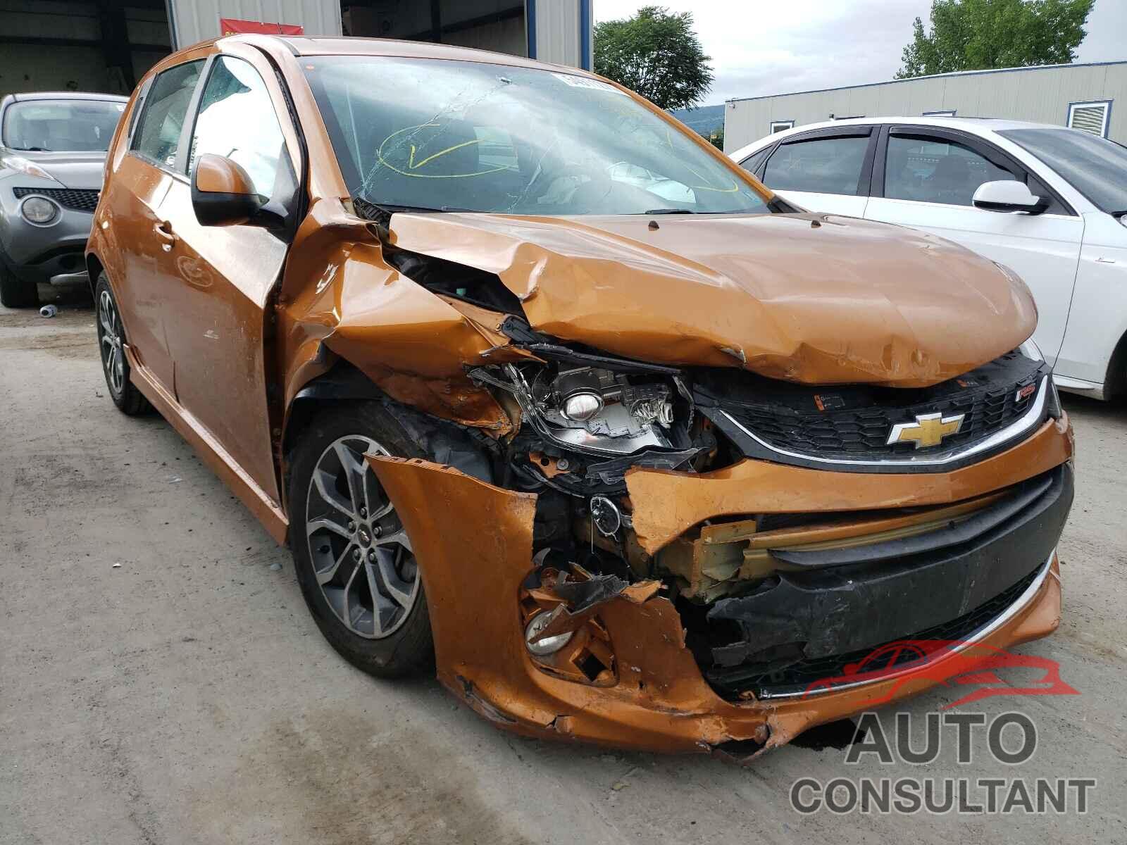 CHEVROLET SONIC 2017 - 1G1JD6SB0H4109419