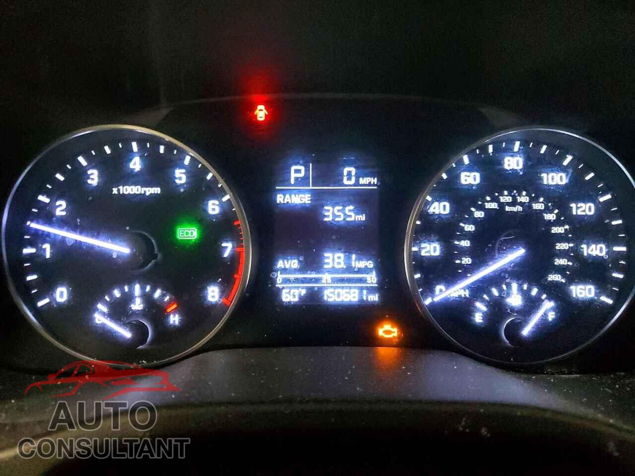 HYUNDAI ELANTRA 2017 - KMHD74LF5HU367643