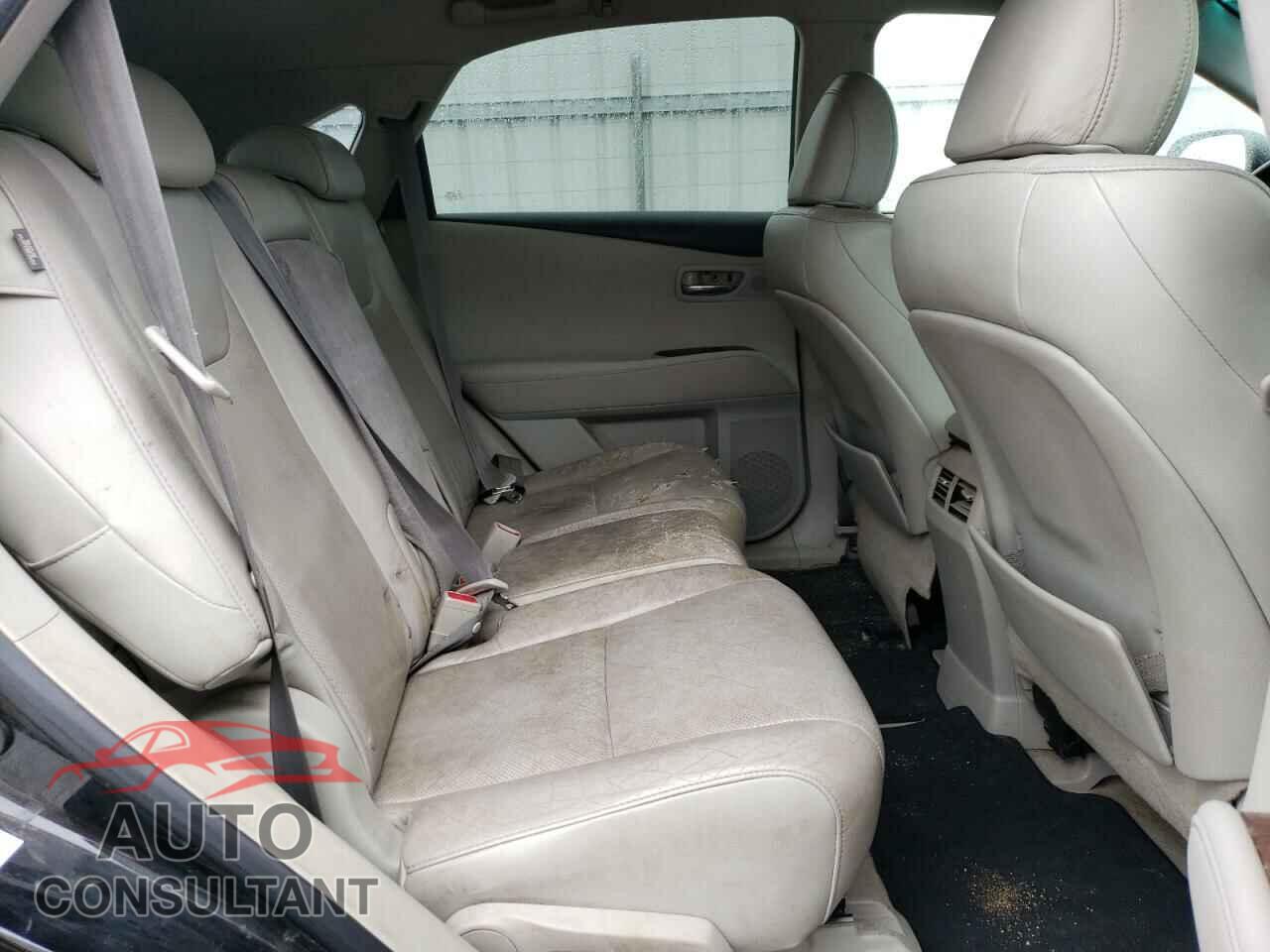LEXUS RX350 2010 - 2T2BK1BA8AC037878