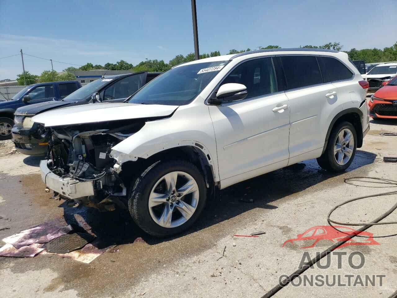 TOYOTA HIGHLANDER 2017 - 5TDDZRFH0HS467453