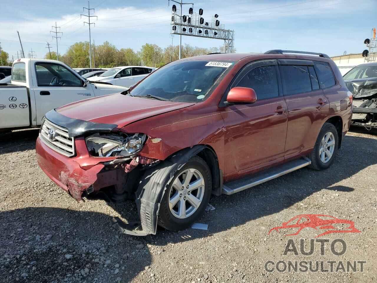 TOYOTA HIGHLANDER 2010 - 5TDZK3EH9AS004287