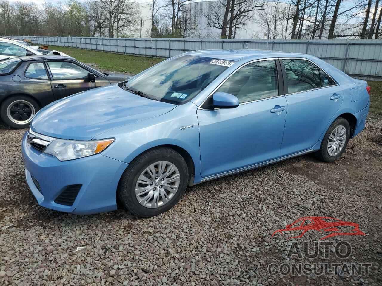 TOYOTA CAMRY 2012 - 4T1BD1FK8CU014779