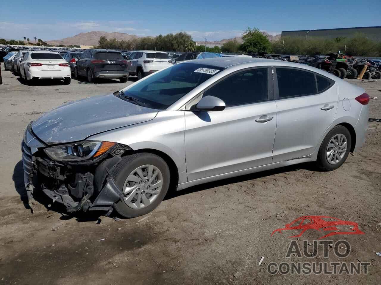 HYUNDAI ELANTRA 2018 - KMHD74LF4JU609439