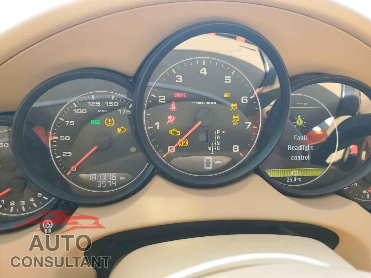 PORSCHE CAYENNE 2012 - WP1AA2A2XCLA10081