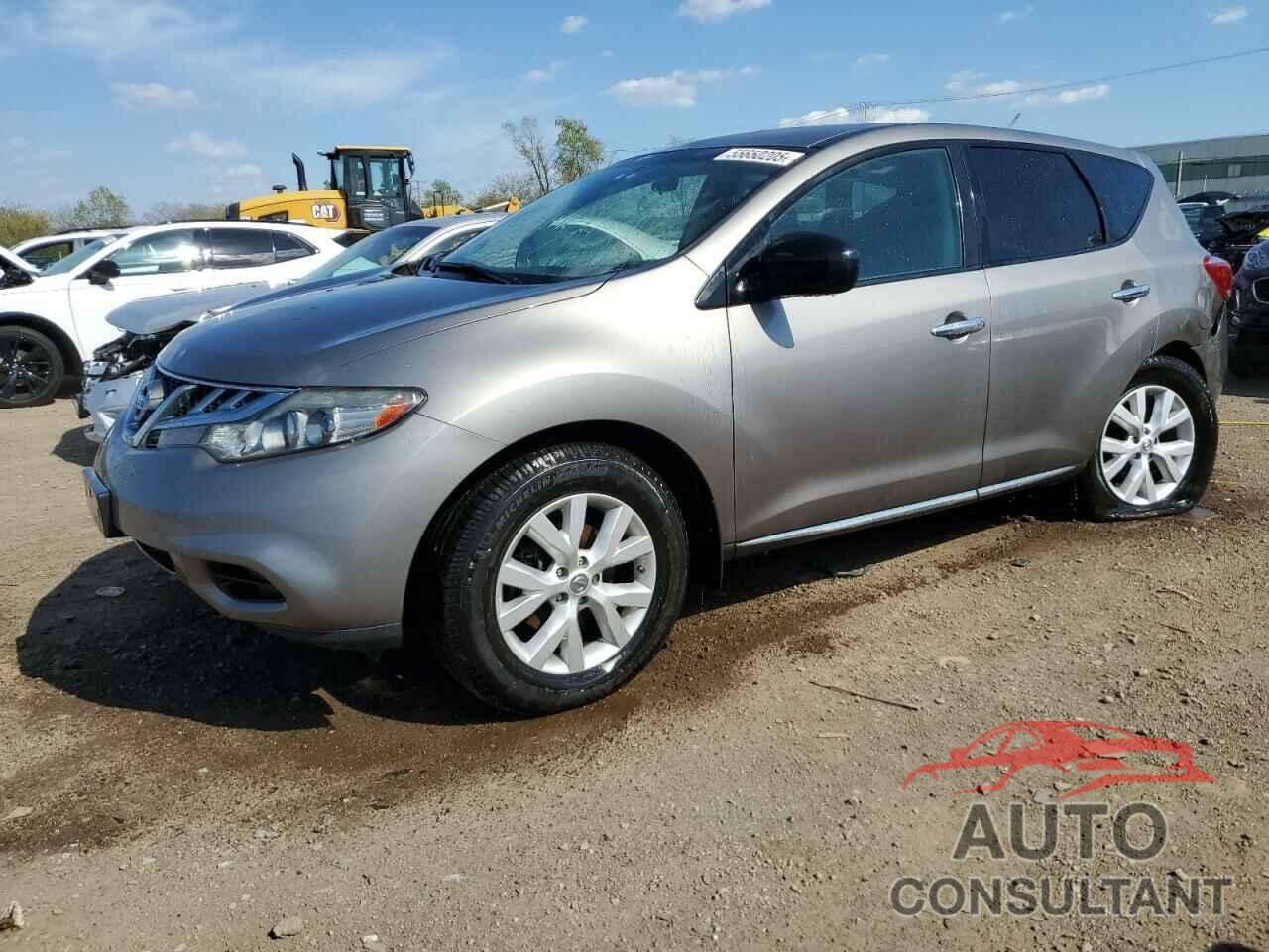 NISSAN MURANO 2012 - JN8AZ1MWXCW214479