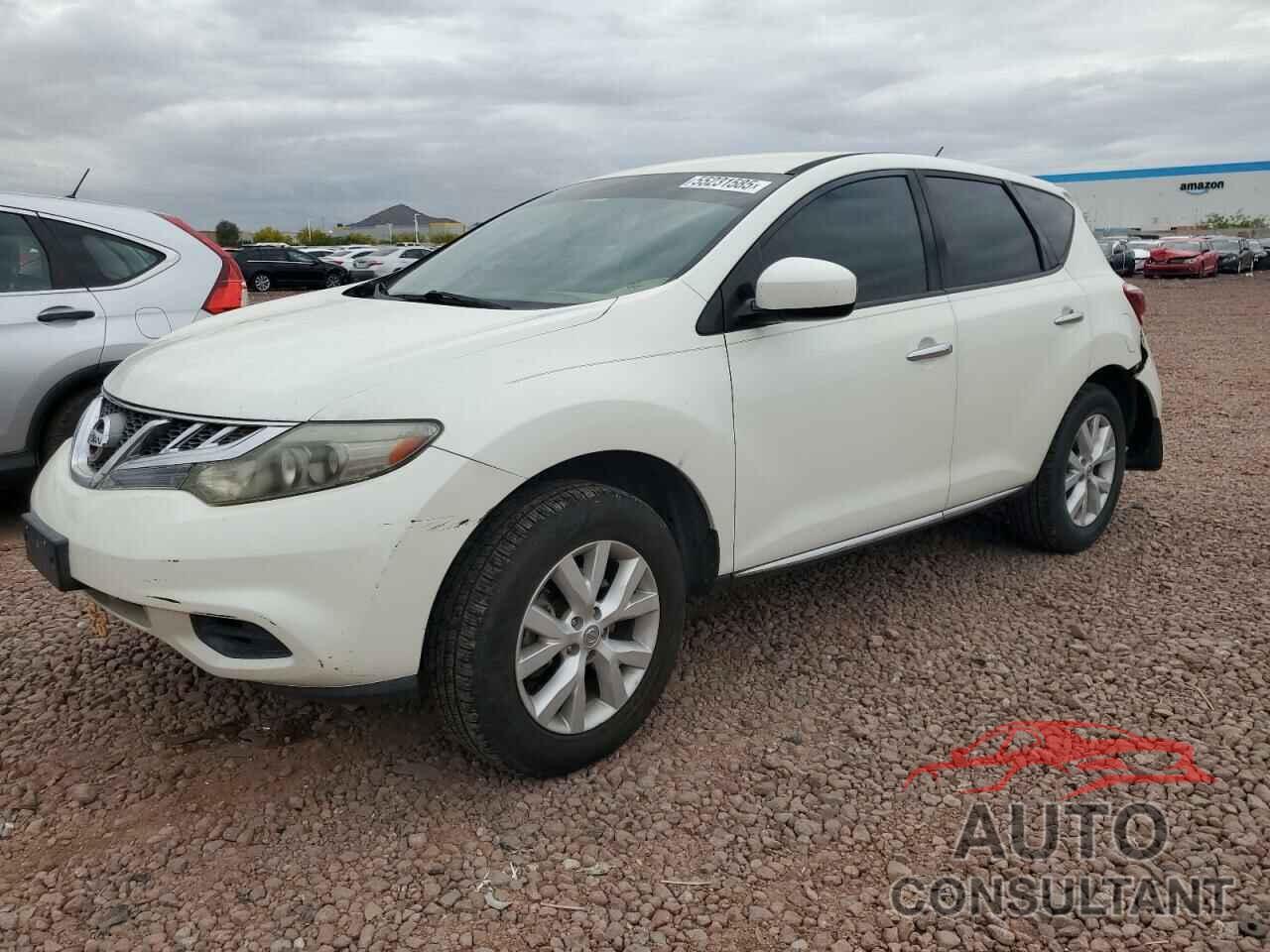NISSAN MURANO 2012 - JN8AZ1MU2CW117016