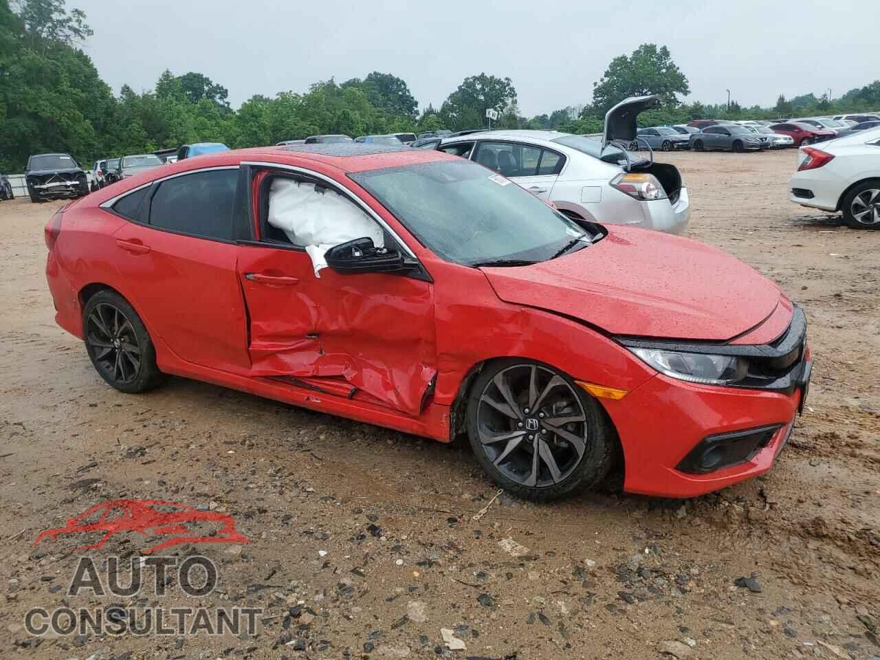 HONDA CIVIC 2019 - 2HGFC2F87KH593835