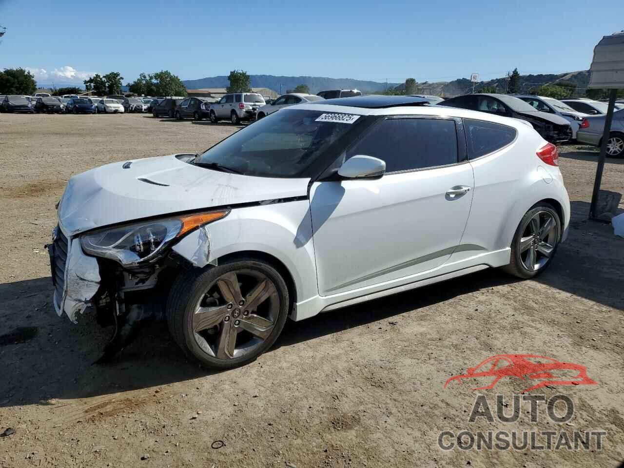 HYUNDAI VELOSTER 2015 - KMHTC6AE0FU225551