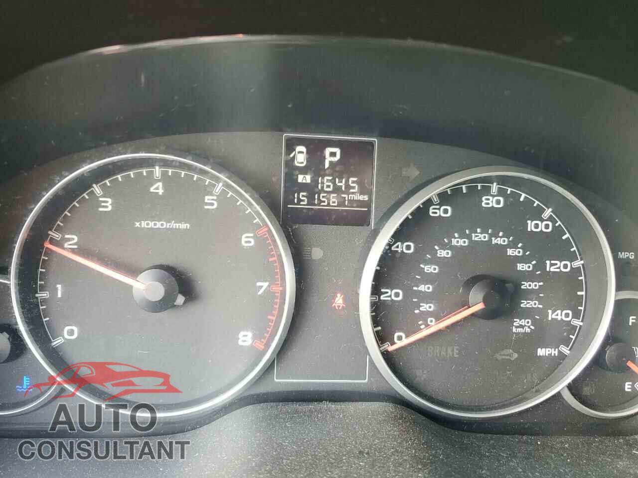 SUBARU OUTBACK 2014 - 4S4BRCCC4E3200130