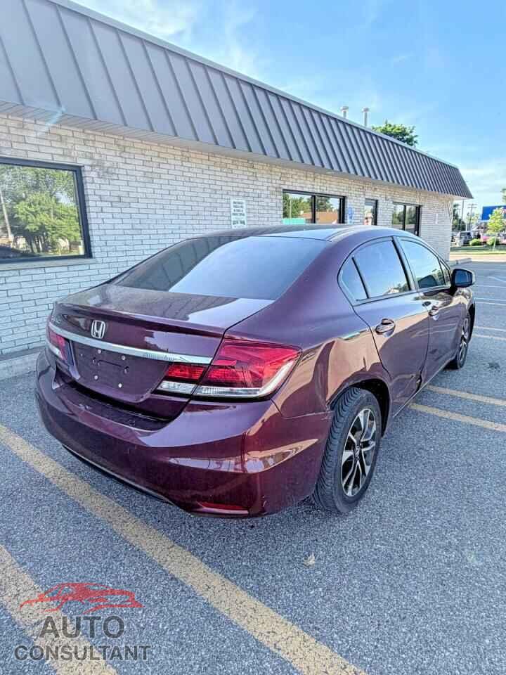 HONDA CIVIC 2013 - 19XFB2F96DE021499