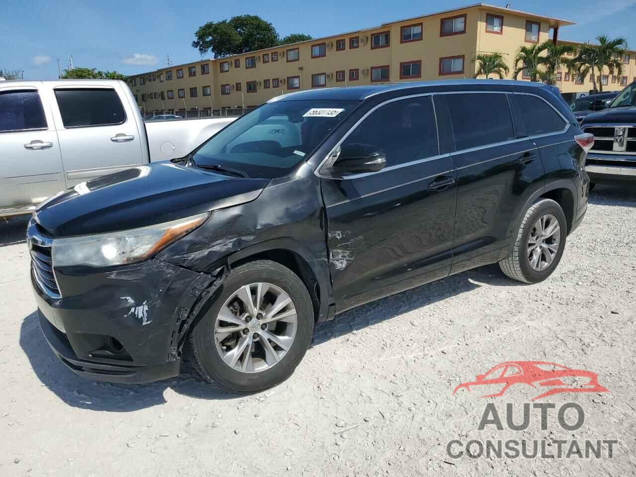TOYOTA HIGHLANDER 2015 - 5TDKKRFH7FS097773