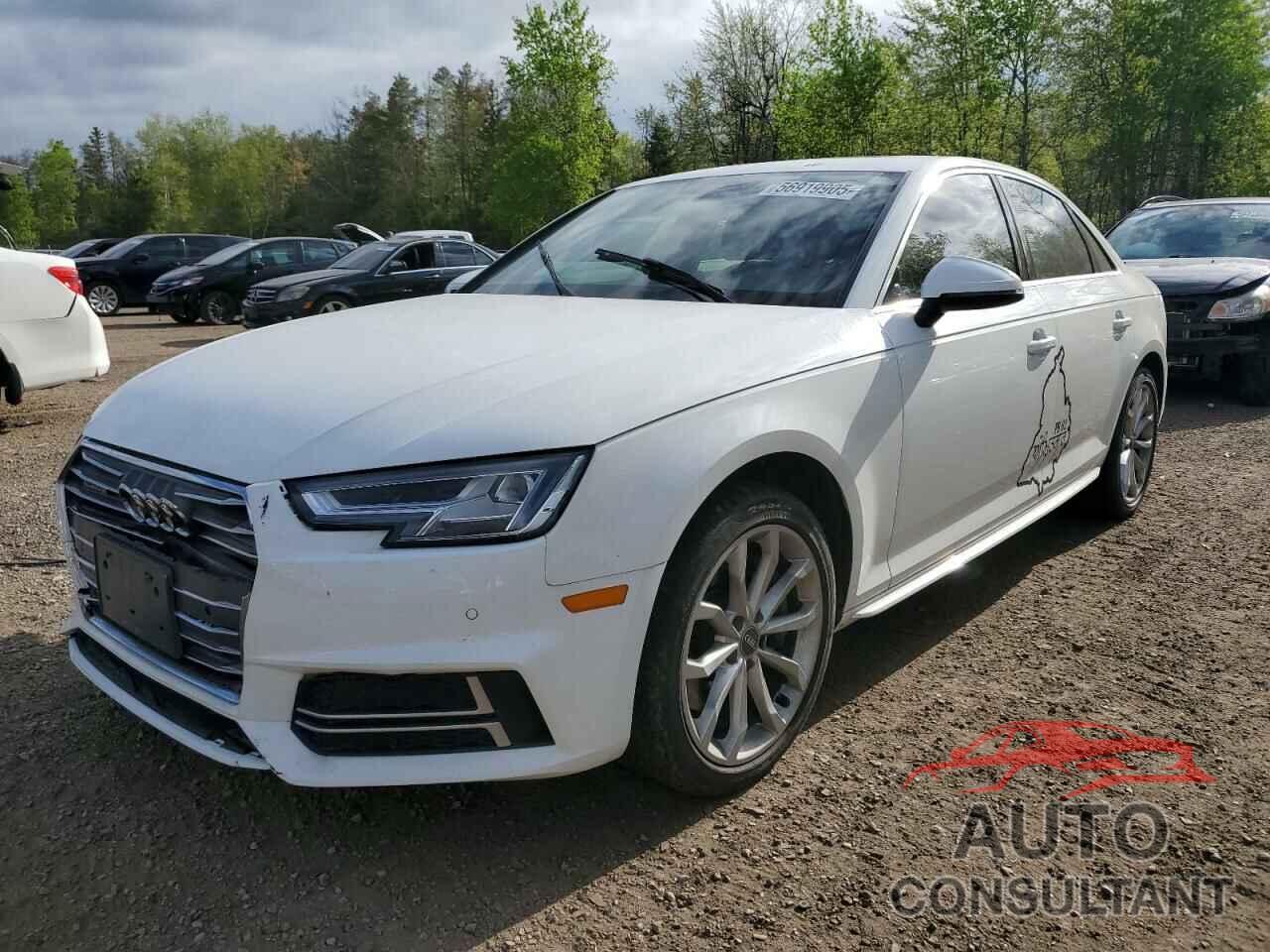 AUDI A4 2018 - WAUBNAF46JA028453