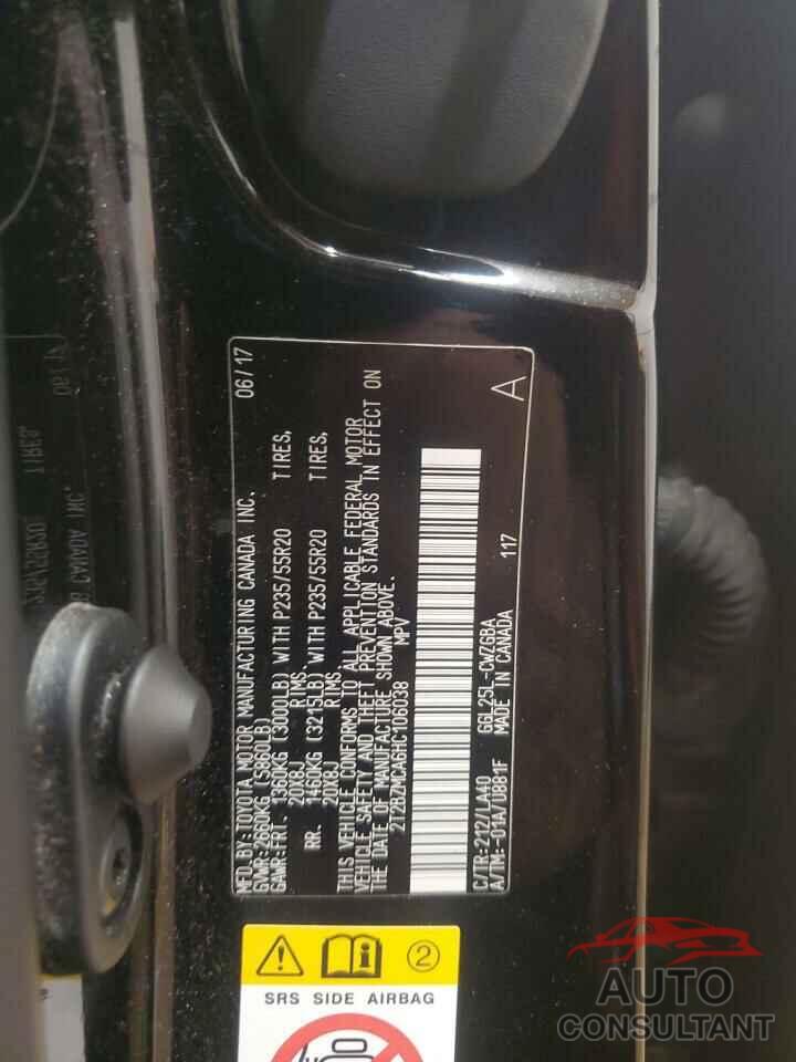 LEXUS RX350 2017 - 2T2BZMCA6HC106038