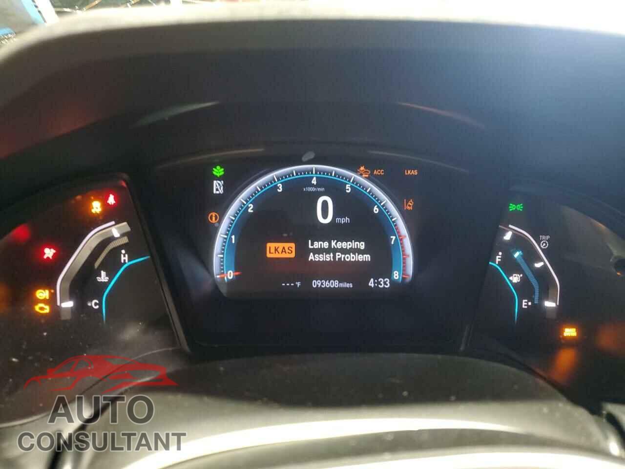 HONDA CIVIC 2019 - 2HGFC2F61KH558030