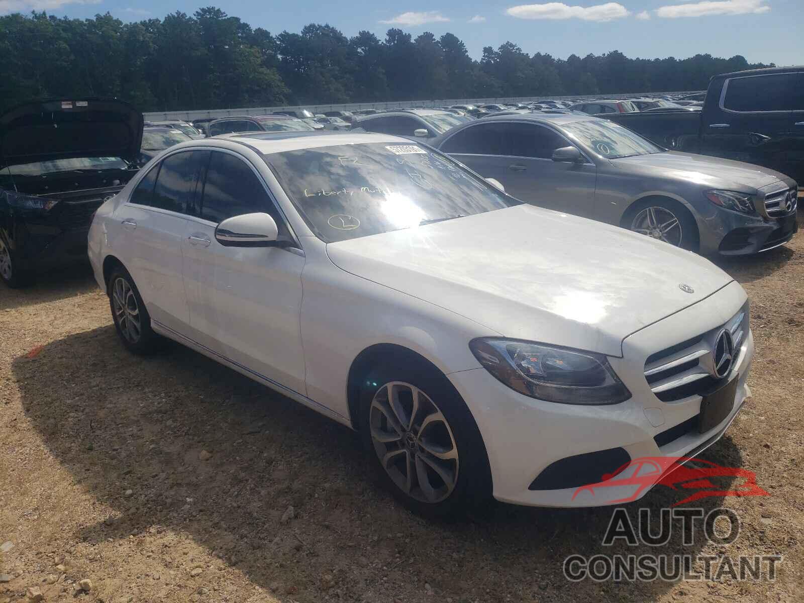 MERCEDES-BENZ C-CLASS 2018 - 55SWF4KB7JU242672