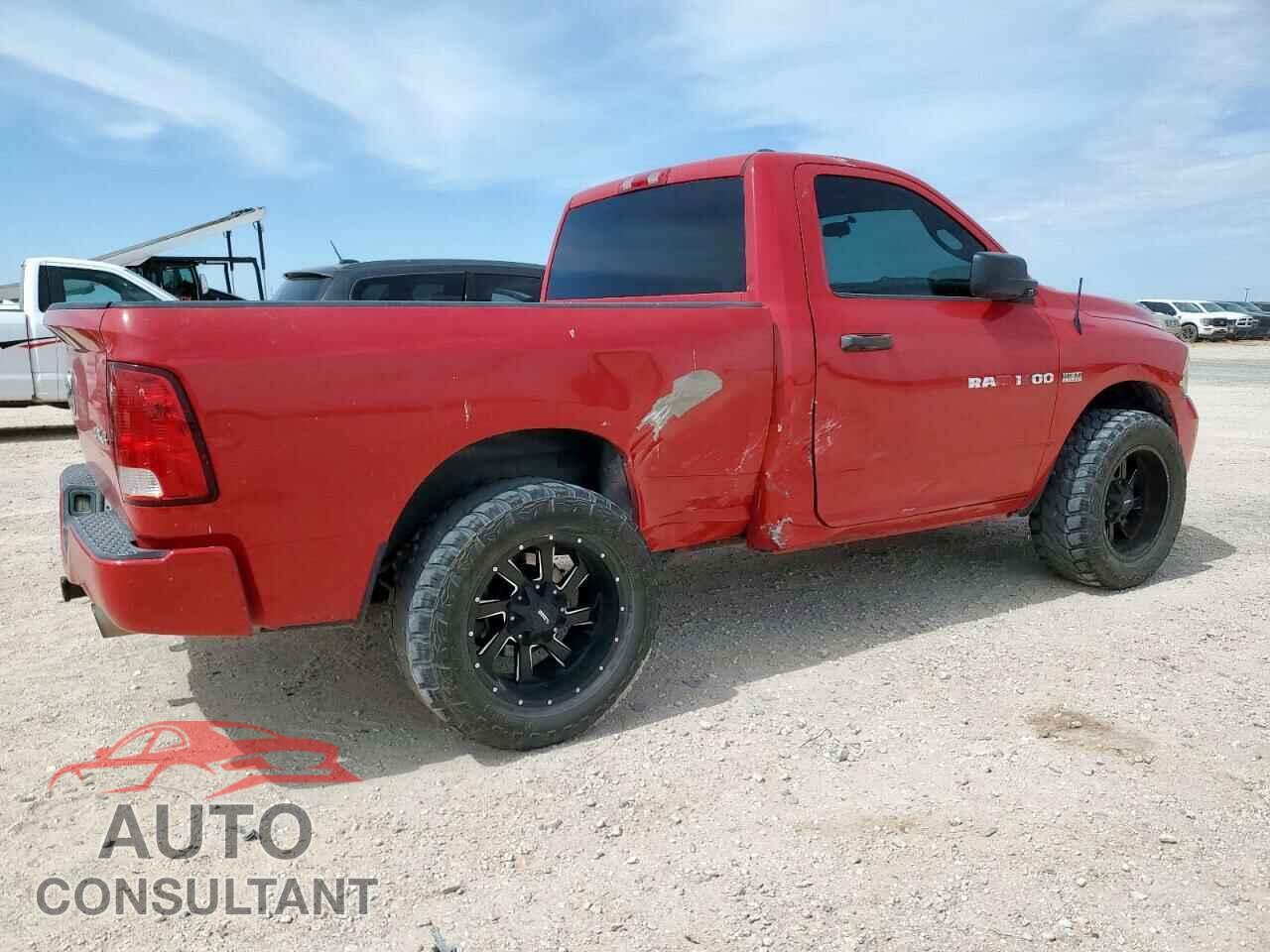DODGE RAM 1500 2012 - 3C6JD7AT6CG278287