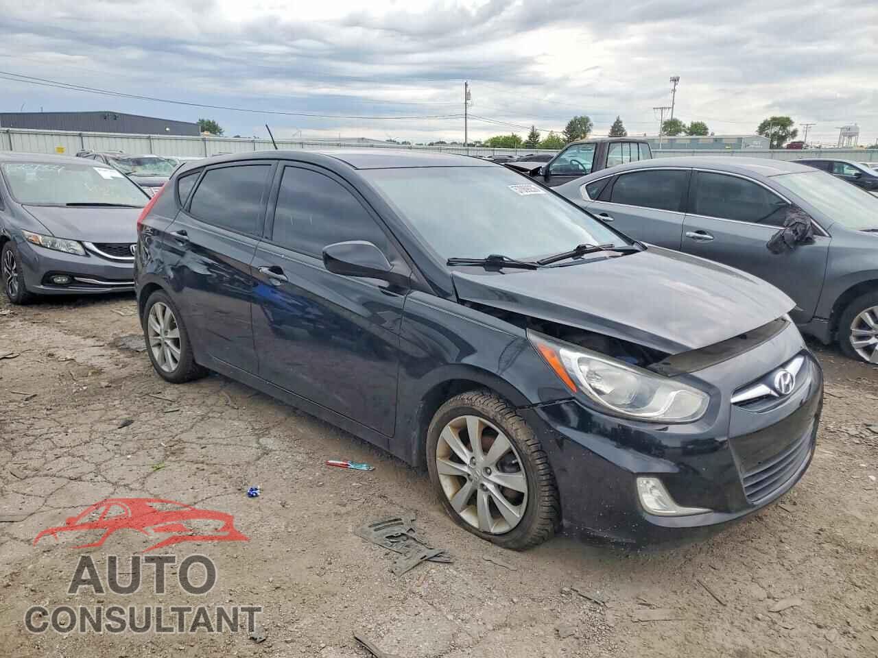 HYUNDAI ACCENT 2012 - KMHCU5AEXCU045013