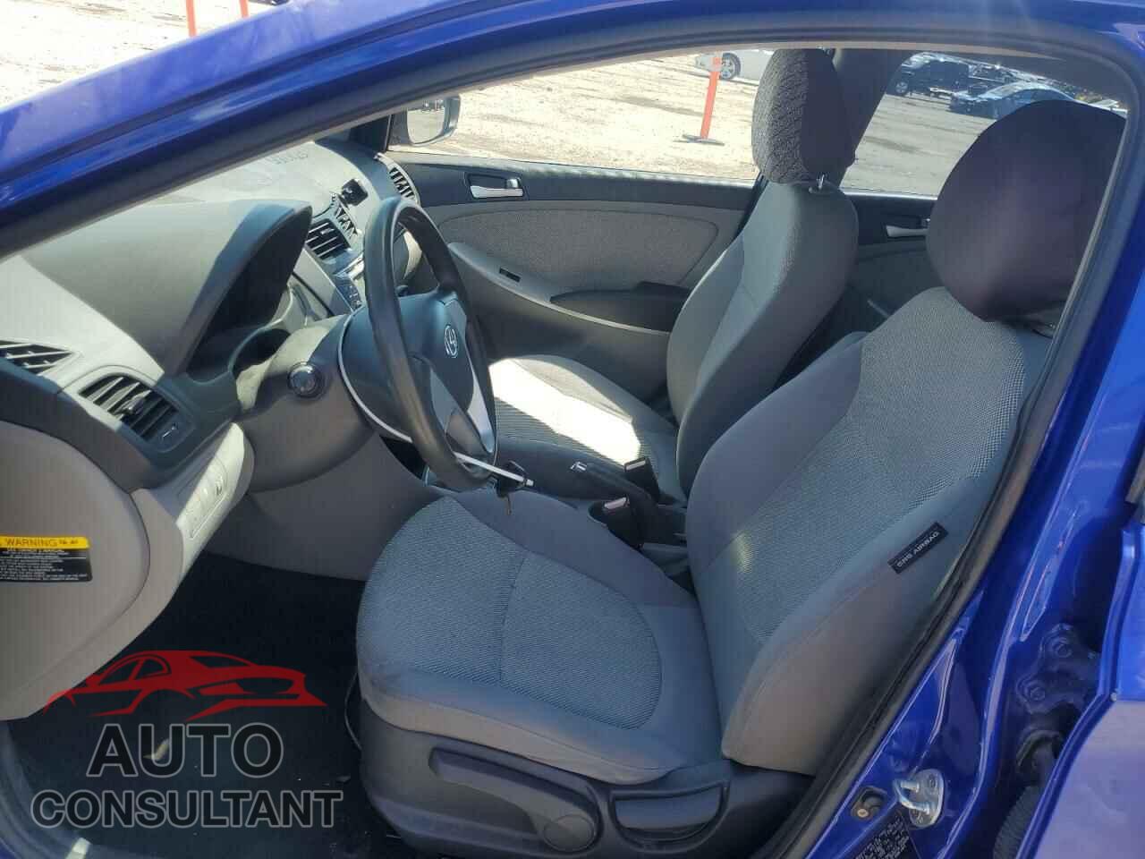 HYUNDAI ACCENT 2012 - KMHCT4AE3CU109308