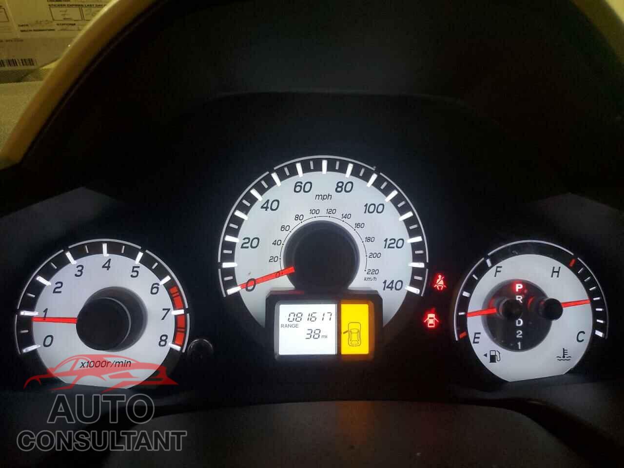 HONDA PILOT 2012 - 5FNYF4H25CB010625