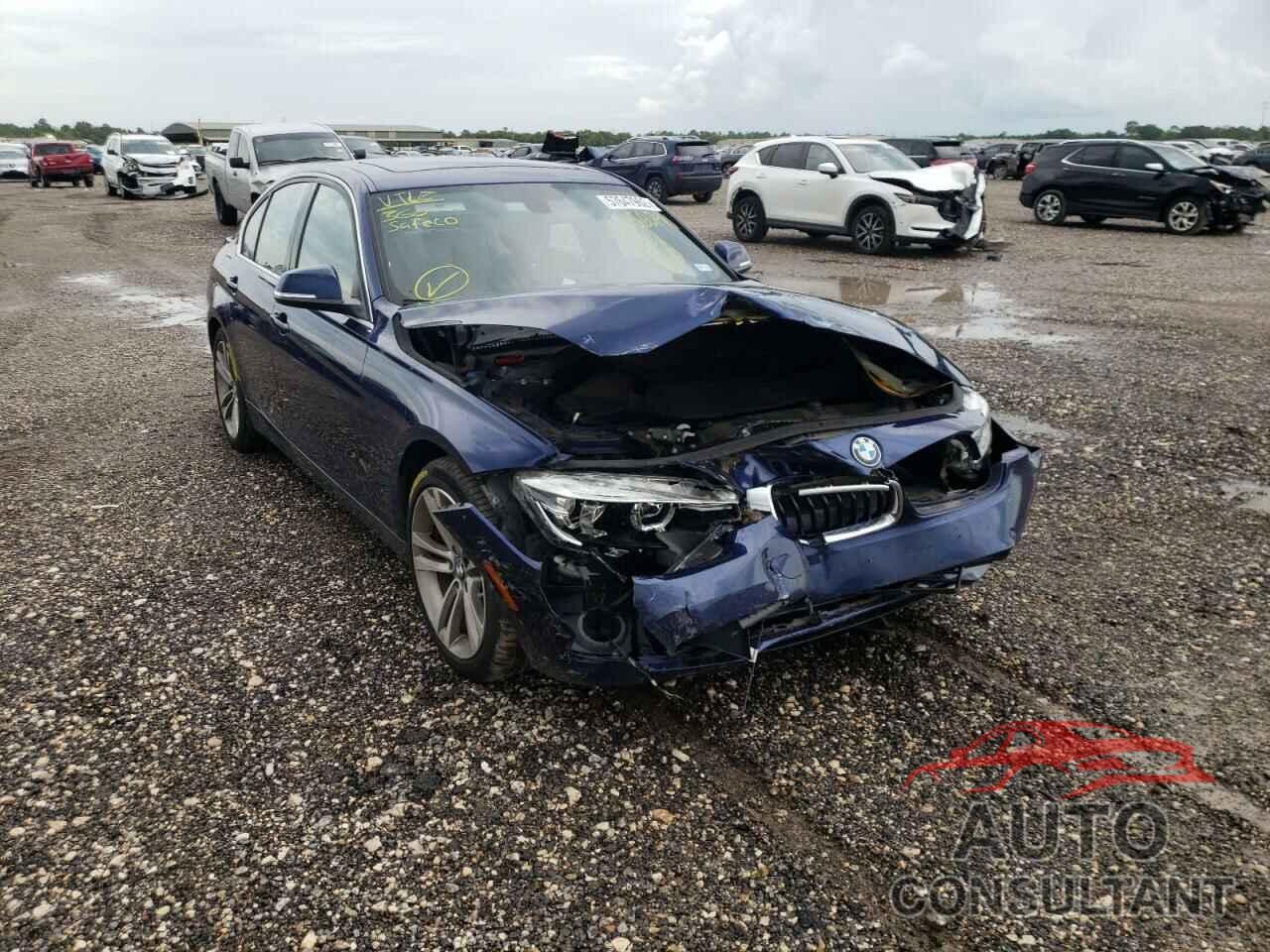 BMW 3 SERIES 2017 - WBA8B9G36HNU56291