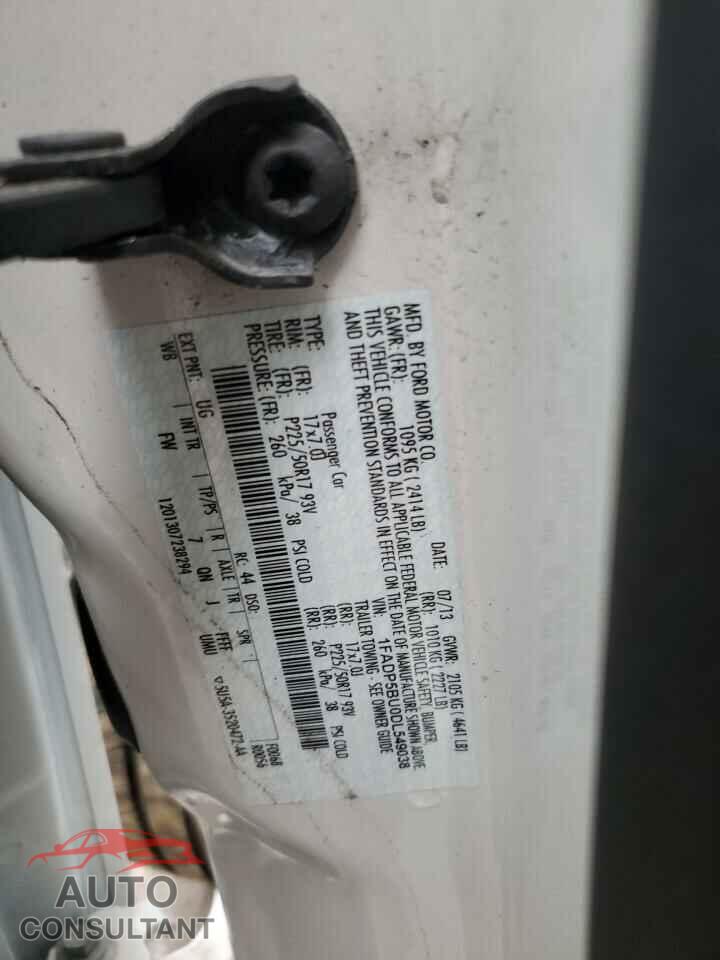 FORD CMAX 2013 - 1FADP5BU0DL549038
