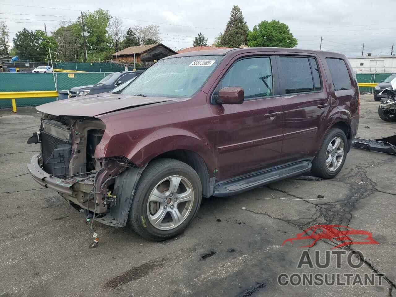 HONDA PILOT 2012 - 5FNYF3H58CB023986