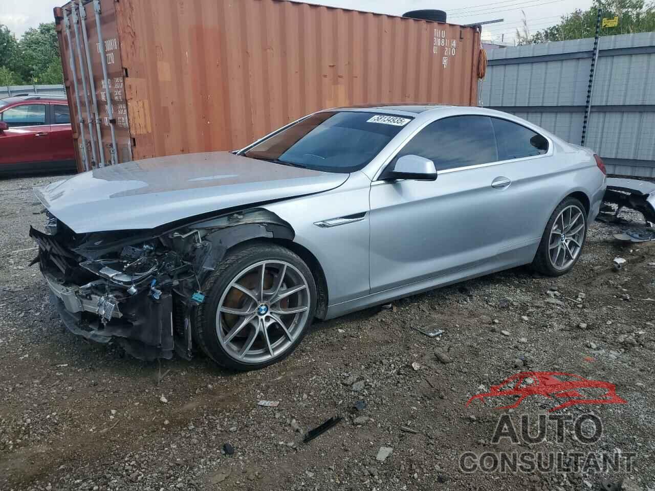 BMW 6 SERIES 2012 - WBALX3C51CDV77695
