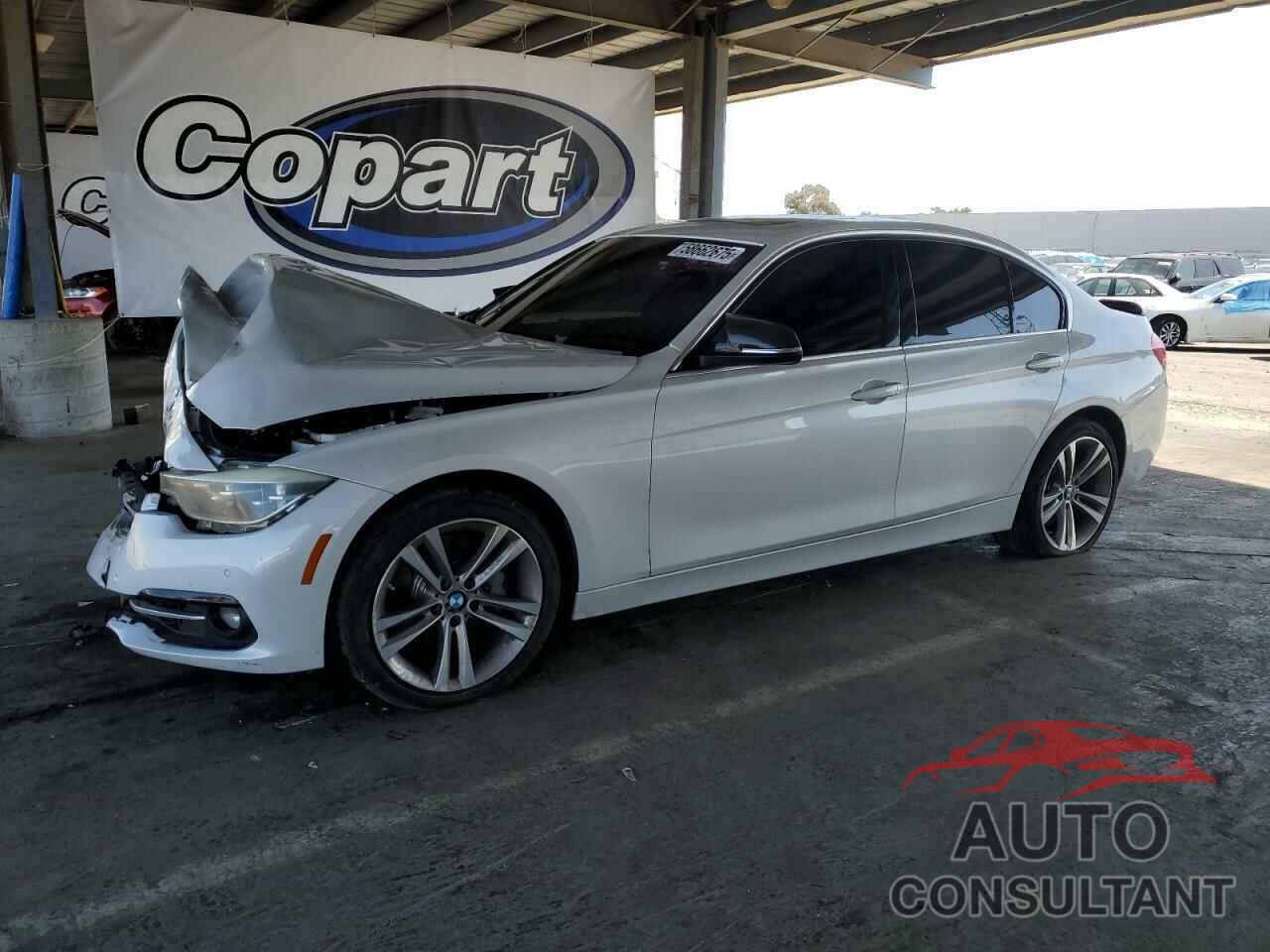 BMW 3 SERIES 2017 - WBA8B3G51HNU35251