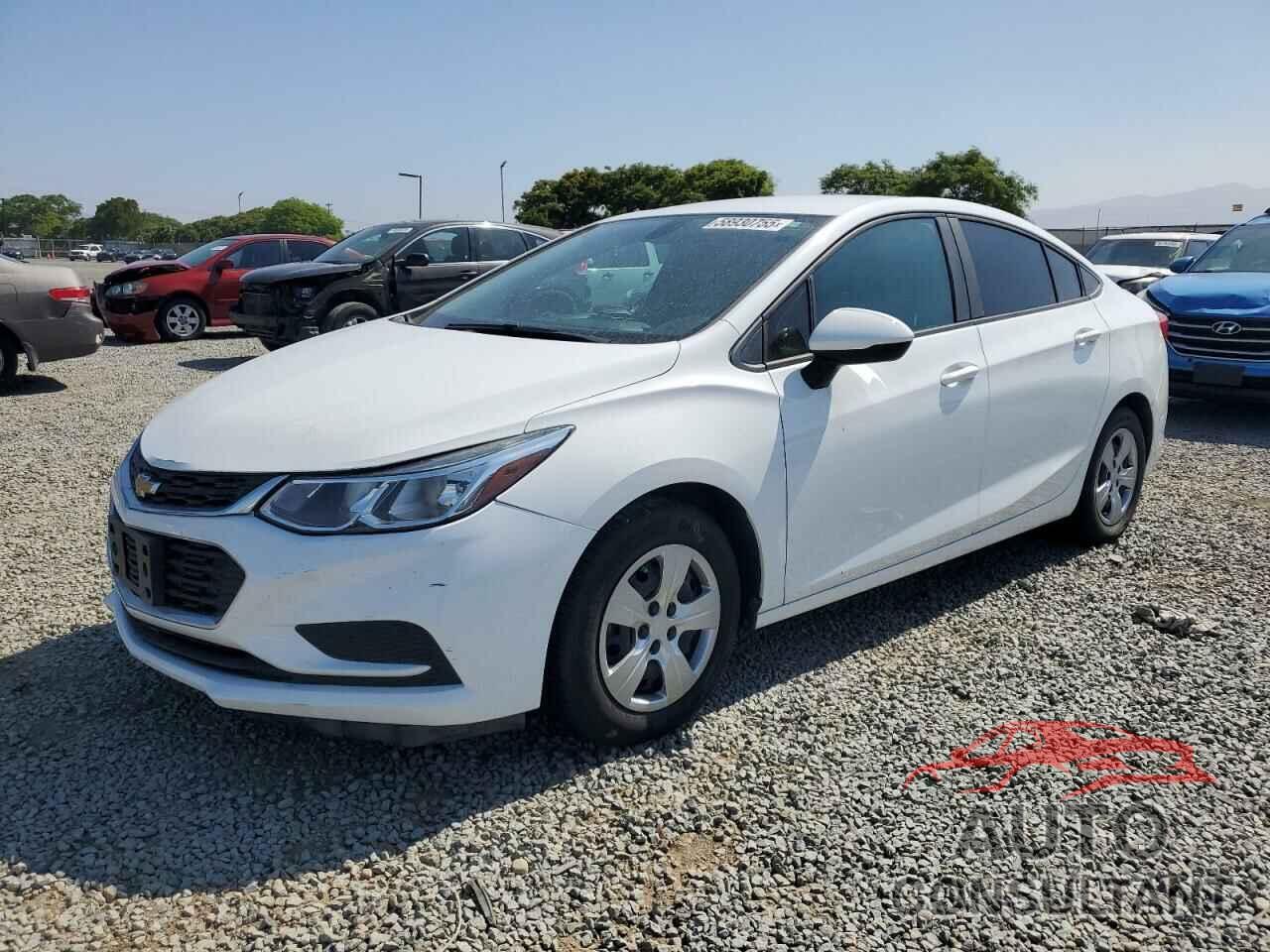CHEVROLET CRUZE 2017 - 1G1BC5SM8H7244472